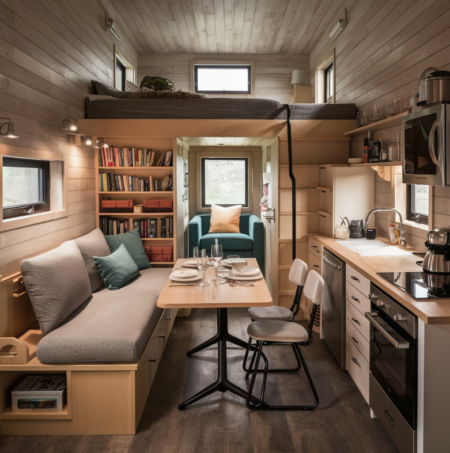 Smart Tiny House Furniture: Creating Functionality in Every Corner